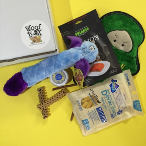 1 month subscriiption WoofBox