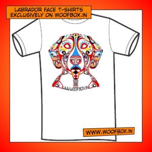 BIG_Tattoo Dog Face T-Shirt (White)
