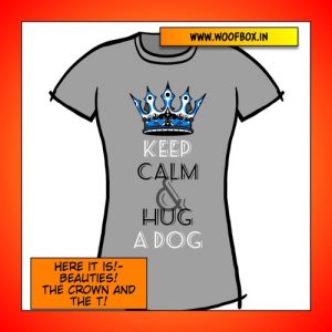 Keep Calm and Hug a Dog (Grey)
