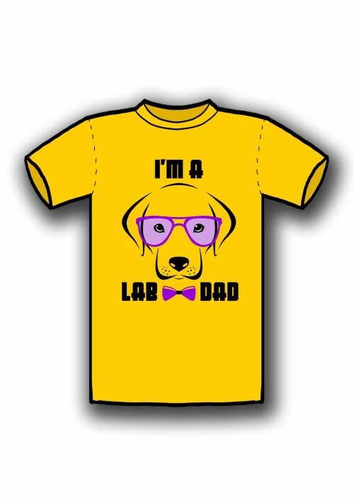 I'm a Lab Dog (Yellow)