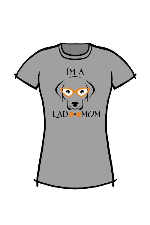 I'm a Lab Mom (Grey)