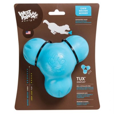 Tux Dog Toy Chew Blue Large | WoofBox
