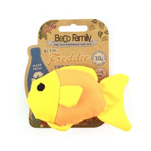 Beco Catnip Cat Toy Fish |WoofBox