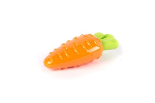 Carrot Chew & Squeak Dog Toy Small | WoofBox