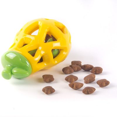Pear Treat Dispensing Dog Toy _ interactive dog Toys WoofBox