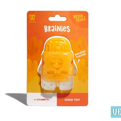 Zee Dog Brain Fried Ultra Tough Dog Toy Pack