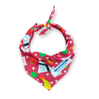 Cherry Blossom Dog Bandana / Scarf , dog bandana, dog scarf, puppy bandanas, dog neckerchief, dog bandana collar, dog handkerchief
